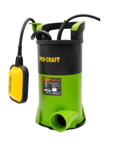 Pompa submersibila monoetajata 750W in carcasa din plastic PROCRAFT PN27