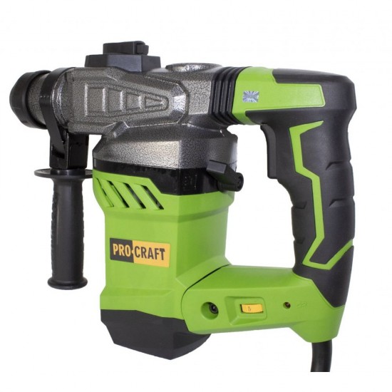 ProCraft BH2150N, ciocan rotopercutor ,6J, 2150 W, 800 rpm, 5000 bpm produsul contine taxa timbru verde 2.5 ron ProCraft BH2150N, ciocan rotopercutor ,6J, 2150 W, 800 rpm, 5000 bpm produsul contine taxa timbru verde 2.5 ron