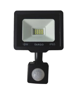 Proiector LED cu senzor de miscare 10W 6500K lumina rece V-330310 VARGO