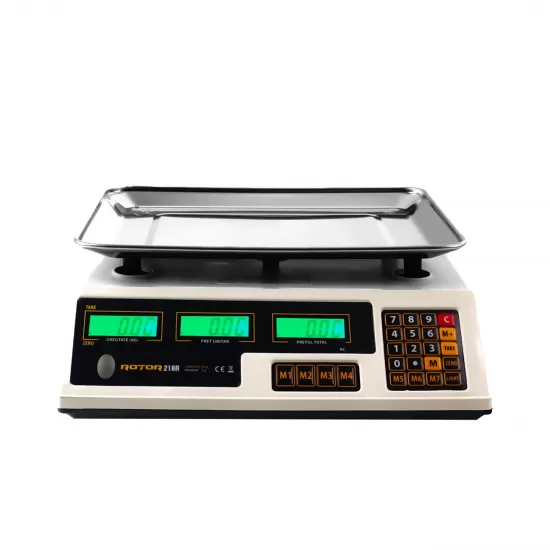 R218 Cantar cu baterie 4V reincarcabila ROTOR R218 Cantar cu baterie 4V reincarcabila ROTOR