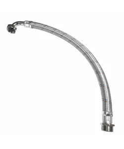 Racord flexibil 60cm cu cot pentru hidrofor, Elefant Racord flexibil 60cm cu cot pentru hidrofor, Elefant