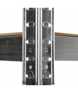 Raft Galvanizat 90Wx45Dx180Hcm pentru depozitare din otel ROTOR