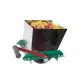 Razatoare fructe Koza-Nova MINI Total Inox cu tambur, manuala, productie Ucraina Razatoare fructe Koza-Nova MINI Total Inox cu tambur, manuala, productie Ucraina