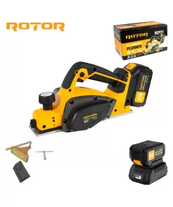 Rindea pe acumulator ROTOR REP21, 21V/3Ah, 500 W, 16000 rot/min ,Brushless