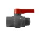 Robinet apa filet interior-exterior PLAMIX PVM - 1 1/4" PVC