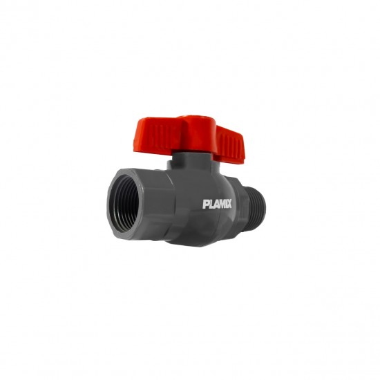 Robinet apa filet interior-exterior PLAMIX PVM - 1" PVC