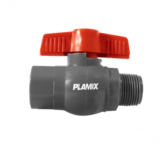 Robinet apa filet interior-exterior PLAMIX PVM - 1" PVC
