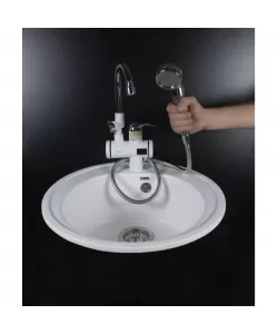 Robinet electric Aquatic Elefant SC30H35X Para dus, 3000W, Afisaj LED, Cartus ceramic, Temperatura apa 30-40 grade Robinet electric Aquatic Elefant SC30H35X Para dus, 3000W, Afisaj LED, Cartus ceramic, Temperatura apa 30-40 grade