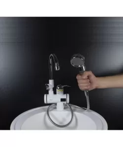 Robinet electric Aquatic Elefant SC30H35X Para dus, 3000W, Afisaj LED, Cartus ceramic, Temperatura apa 30-40 grade Robinet electric Aquatic Elefant SC30H35X Para dus, 3000W, Afisaj LED, Cartus ceramic, Temperatura apa 30-40 grade