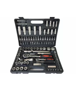 RS108 ROTOR Trusa chei tubulare 108 bucati in carcasa din plastic RS108 ROTOR Trusa chei tubulare 108 bucati in carcasa din plastic