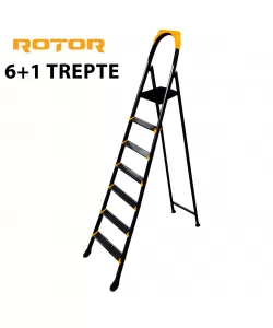 Scara Metalica Pliabila 6+1 Trepte ROTOR