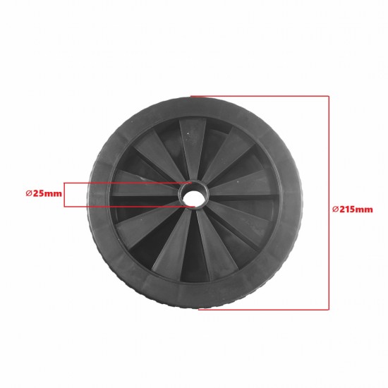 Set 2 roti 9" pentru betoniere, Elefant