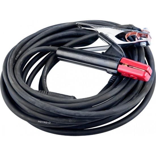Set cablu cu cleste de sudura cablu cu cleste de masa, 12 mm, 300A, Rotor