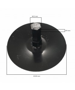 Set discuri laterale freze motocultor Ø 32 mm, Elefant