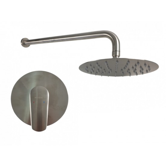 Set dus incastrabil MIXXUS BOX-003, Diametru para dus 200 mm