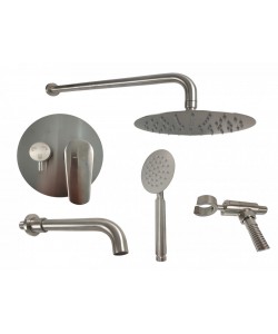 Set dus incastrabil MIXXUS BOX-009, Diametru para dus 200 mm