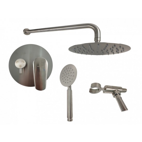 Set dus incastrabil MIXXUS MAX-003, Diametru para dus 200 mm