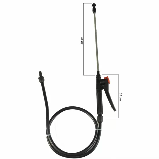 Set furtun+tija+maner 1200mm pentru pompa de stropit, Elefant Set furtun+tija+maner 1200mm pentru pompa de stropit, Elefant