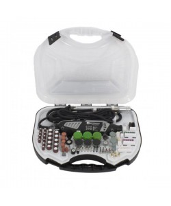 Set Gravor Elprom EMG-450-211, 450 W, 30000 rpm, 211 piese Prelungitor flexibil