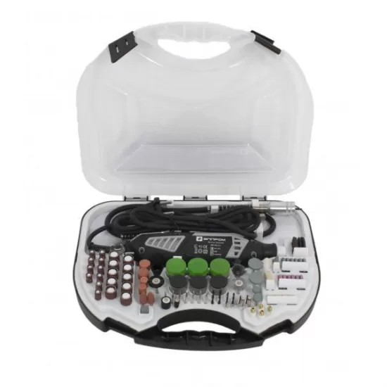 Set Gravor Elprom EMG-450-211, 450 W, 30000 rpm, 211 piese Prelungitor flexibil Set Gravor Elprom EMG-450-211, 450 W, 30000 rpm, 211 piese Prelungitor flexibil