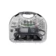 Set Gravor Elprom EMG-450-211, 450 W, 30000 rpm, 211 piese Prelungitor flexibil Set Gravor Elprom EMG-450-211, 450 W, 30000 rpm, 211 piese Prelungitor flexibil