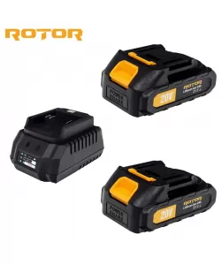 Set incarcator 20V cu acumulator 20V/2Ah RCB-20V ROTOR
