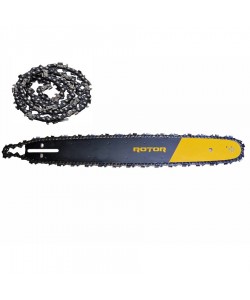 SET LAMA 16"+ 2xLANT 3/8 T57 PINTENTI 28 DINTI, ROTOR