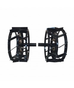 Set roti metalice 300x135 cu manicot, 23 de axe, Elefant
