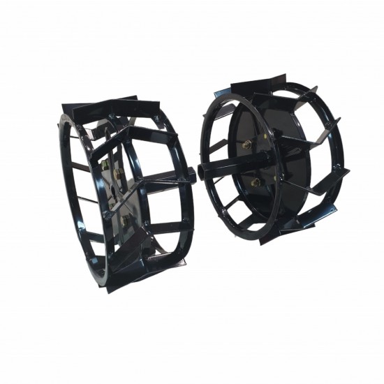 Set roti metalice 300x135 cu manicot, 23 de axe, Elefant