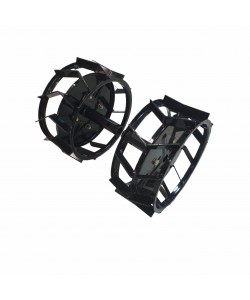 Set roti metalice 300x135 cu manicot, 23 de axe, Elefant