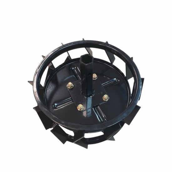 Set roti metalice 300x135 cu manicot, 23 de axe, Elefant