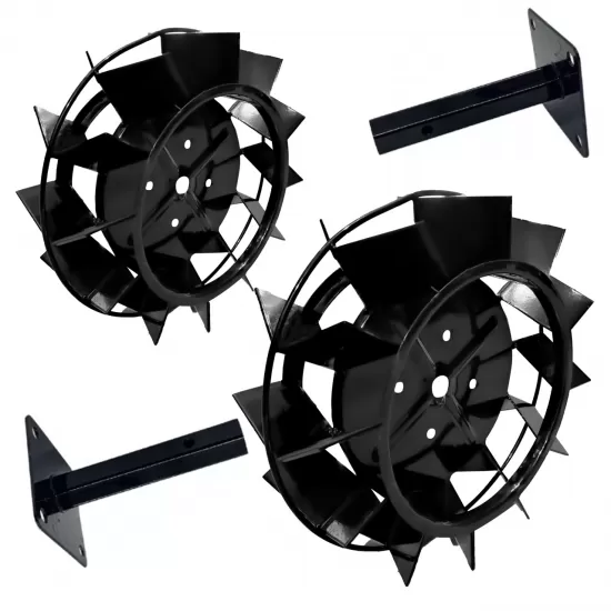 Set roti metalice 400-180 cu manicot, 23 de axe, Elefant Set roti metalice 400-180 cu manicot, 23 de axe, Elefant
