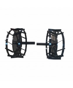 Set roti metalice 470x195 cu manicot, diametru ax 33mm, Elefant