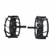 Set roti metalice 470x195 cu manicot, diametru ax 33mm, Elefant Set roti metalice 470x195 cu manicot, diametru ax 33mm, Elefant