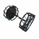 Set roti metalice 470x195 cu manicot, diametru ax 33mm, Elefant Set roti metalice 470x195 cu manicot, diametru ax 33mm, Elefant