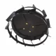 Set roti metalice 470x195 cu manicot, diametru ax 33mm, Elefant Set roti metalice 470x195 cu manicot, diametru ax 33mm, Elefant
