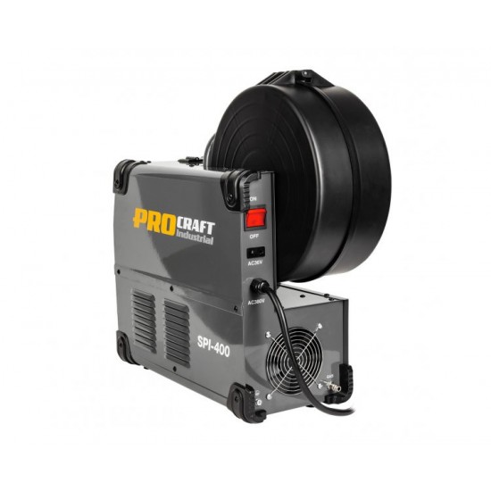 SPI-400 invertor de sudura cu sarma/ electrozi PROCRAFT INDUSTRIAL, produsul contine tv 10 lei, 26.5 kg