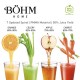 Storcător de fructe și legume cu presare la rece și răzătoare multifuncțională, 150 W,Material Fără BPA, BÖHM BM1533SM