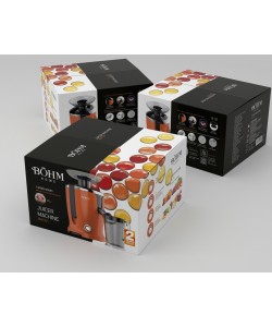 Storcător pentru fructe și legume , 600 W.Material Fără BPA, BÖHM BM1701