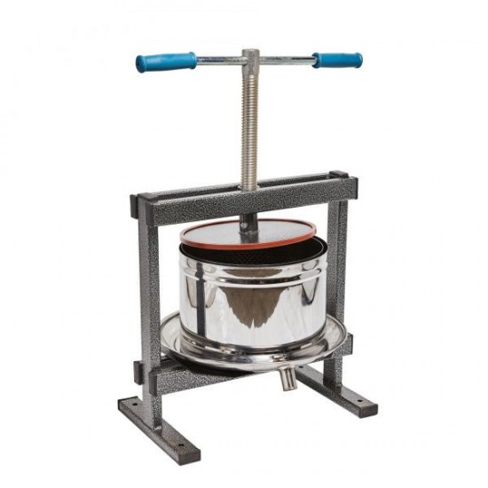 Teasc/Presa struguri Vilen Inox 10 L, cu picioare