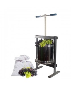 Teasc/Presa struguri Vilen Inox 15 L cu picioare, Ucraina Traditional