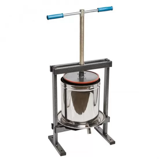 Teasc/Presa struguri Vilen Inox 15 L cu picioare, Ucraina Traditional Teasc/Presa struguri Vilen Inox 15 L cu picioare, Ucraina Traditional