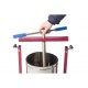 Teasc/Presa struguri Vilen Inox 15 L fara picioare