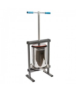 Teasc/Presa struguri Vilen Inox 20 L, cuva dubla, Ucraina Traditional
