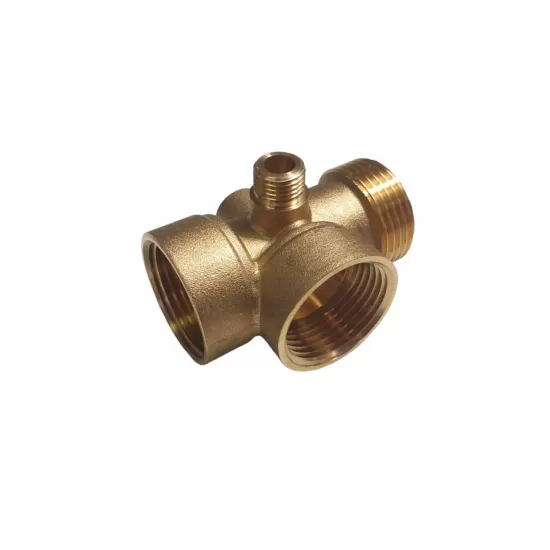 Teu de lagatura din alama cu 5 cai 7cm 170g, Elefant Teu de lagatura din alama cu 5 cai 7cm 170g, Elefant