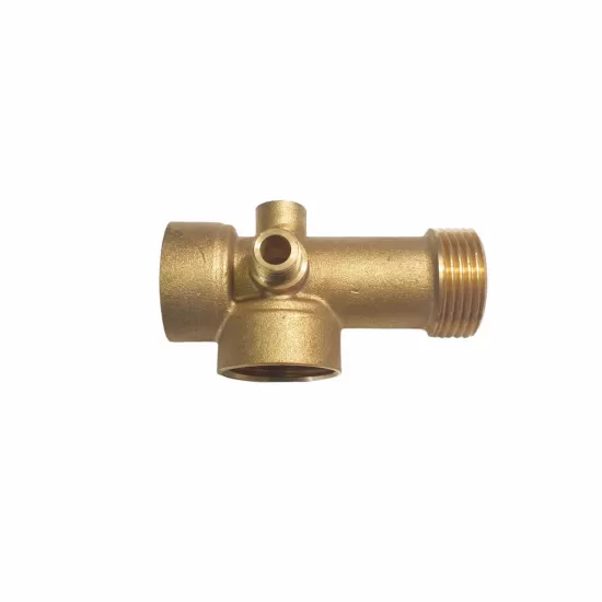 Teu de lagatura din alama cu 5 cai 8cm 170g, Elefant Teu de lagatura din alama cu 5 cai 8cm 170g, Elefant
