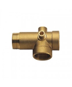 Teu de lagatura din alama cu 5 cai 8cm 170g, Elefant