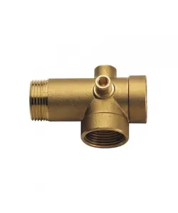 Teu de lagatura din alama cu 5 cai 8cm 170g, Elefant