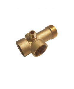 Teu de lagatura din alama cu 5 cai 9cm 170g, Elefant