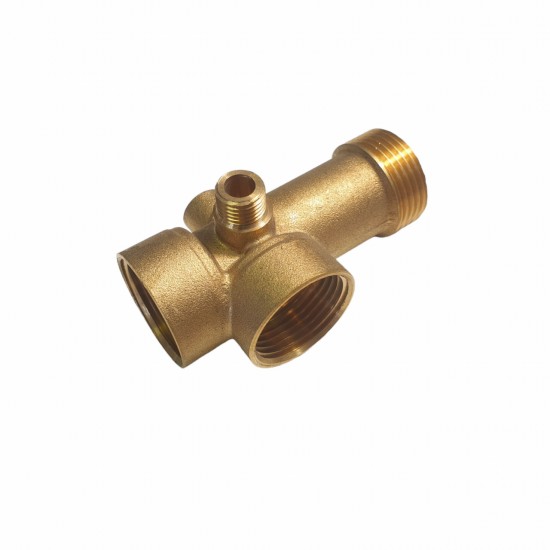 Teu de lagatura din alama cu 5 cai 9cm 170g, Elefant